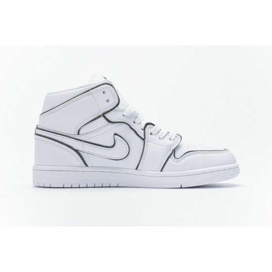 Air Jordan 1 Mid Iridescent Outline