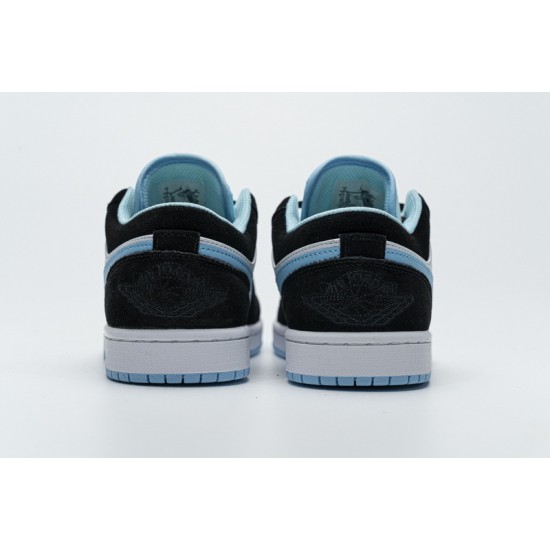Air Jordan 1 Low White Black Jade