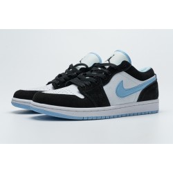 Air Jordan 1 Low White Black Jade