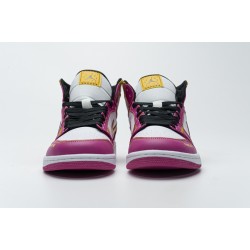 Air Jordan 1 Mid Familia Light Fusion Red Purple