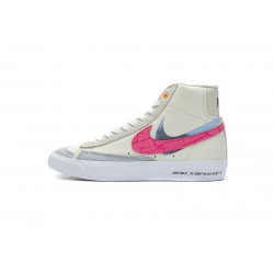 Nike Blazer Mid 77 Beige Pink Blue