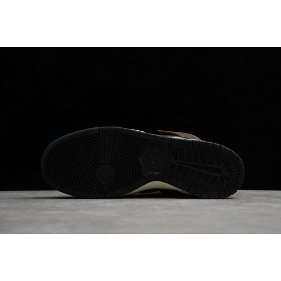 Nike SB Dunk High Baroque Brown --BQ6826-201 Casual Shoes Unisex