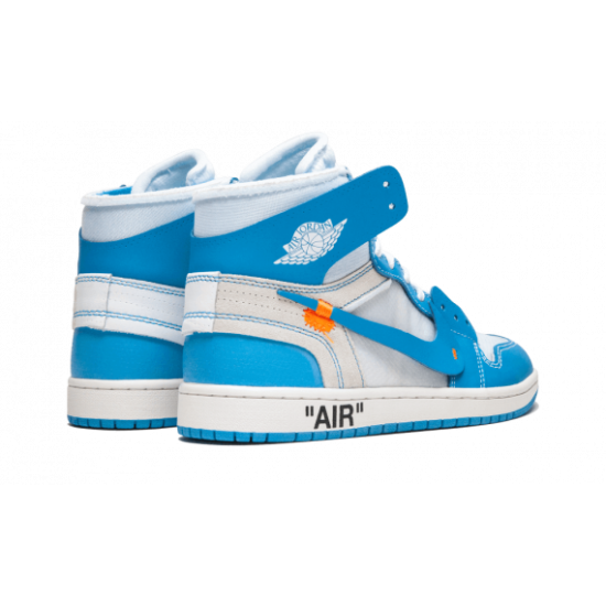 OFF WHITE x Air Jordan 1 NRG Powder Blue