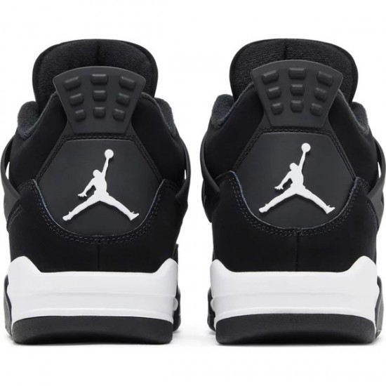 Air Jordan 4 Retro ”White Thunder“ 2024 Black White FQ8138-001