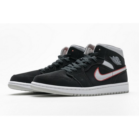 Air Jordan 1 Mid Particle Grey