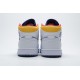 Air Jordan 1 Mid Royal Blue Laser Orange