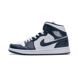 Air Jordan 1 Mid Obsidian