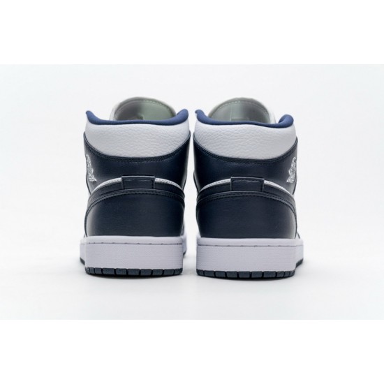 Air Jordan 1 Mid Obsidian