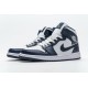 Air Jordan 1 Mid Obsidian
