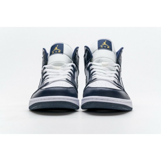 Air Jordan 1 Mid Obsidian