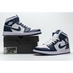 Air Jordan 1 Mid Obsidian
