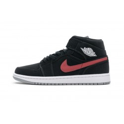Air Jordan 1 Mid Black Red Royal