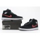 Air Jordan 1 Mid Black Red Royal