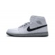 Air Jordan 1 Mid GS White Cement