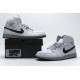 Air Jordan 1 Mid GS White Cement