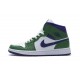 Air Jordan 1 Mid Incredible Hulk Green