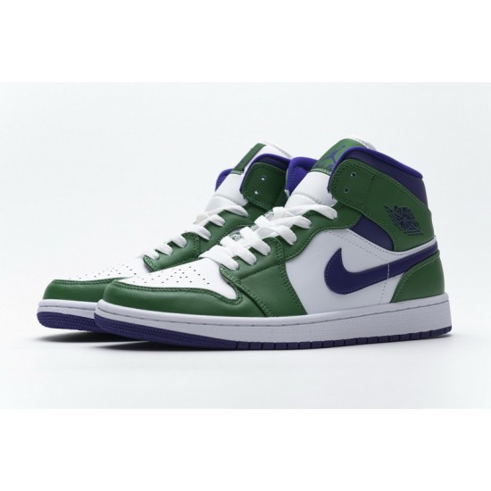 Air Jordan 1 Mid Incredible Hulk Green