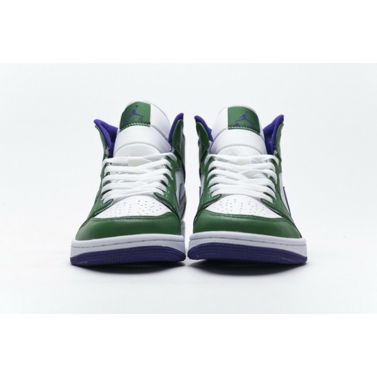 Air Jordan 1 Mid Incredible Hulk Green