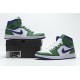 Air Jordan 1 Mid Incredible Hulk Green