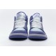 Air Jordan 1 Mid Purple Aqua Blue