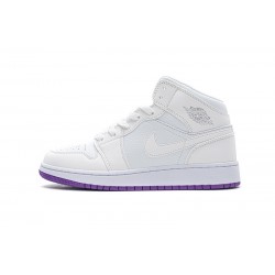 Air Jordan 1 Mid SE White Fuchsia Blast