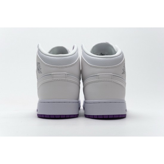 Air Jordan 1 Mid SE White Fuchsia Blast