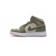 Air Jordan 1 Mid GS Trooper Bleached Coral