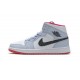 Air Jordan 1 Mid Half Blue Polka Dot Blue