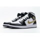 Air Jordan 1 Mid Gold Patent Leather