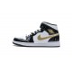 Air Jordan 1 Mid Gold Patent Leather