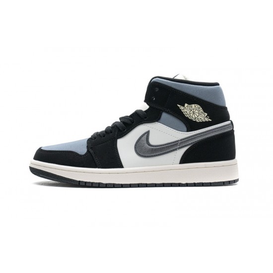 Air Jordan 1 Mid SE Satin Grey