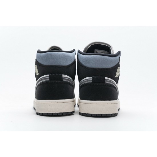 Air Jordan 1 Mid SE Satin Grey