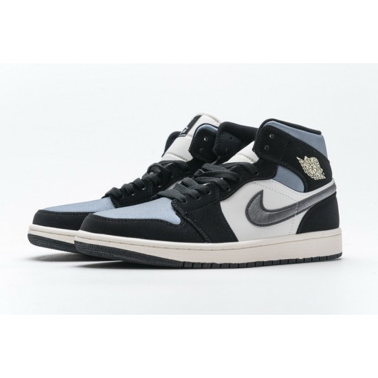 Air Jordan 1 Mid SE Satin Grey