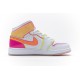 Women Air Jordan 1 Mid GS Edge Glow