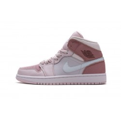Women Air Jordan 1 Mid Digital Pink