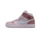 Women Air Jordan 1 Mid Digital Pink
