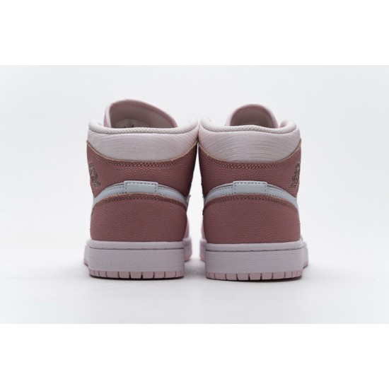 Women Air Jordan 1 Mid Digital Pink