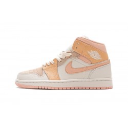 Women Air Jordan 1 Mid Atomic Orange