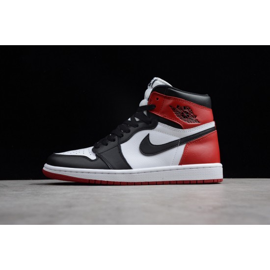 Jordan 1 Retro High Black Toe 2016 555088-125 Basketball Shoes