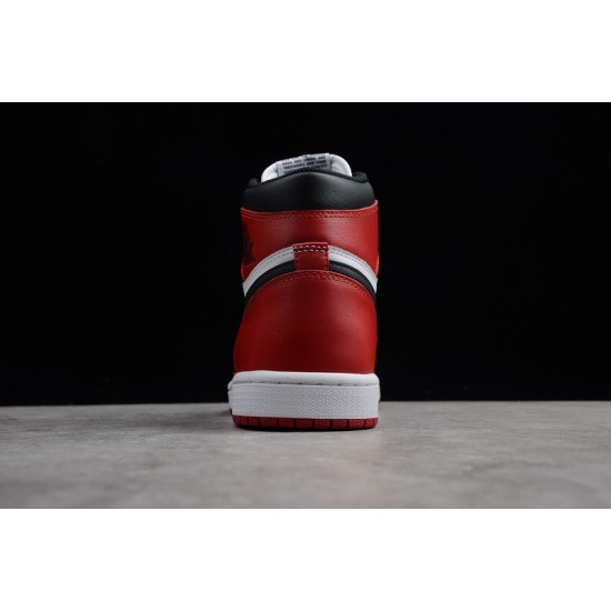 Jordan 1 Retro High Black Toe 2016 555088-125 Basketball Shoes