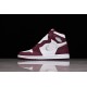 Jordan 1 Retro High Bordeaux 555088-611 Basketball Shoes