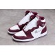 Jordan 1 Retro High Bordeaux 555088-611 Basketball Shoes