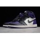 Jordan 1 Retro High Court Purple 555088-501 Basketball Shoes