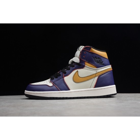 Jordan 1 Retro High Court Purple CD6578-507 Basketball Shoes