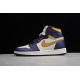 Jordan 1 Retro High Court Purple CD6578-507 Basketball Shoes