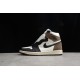 Jordan 1 Retro High Dark Mocha 555088-105 Basketball Shoes