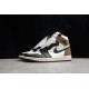 Jordan 1 Retro High Dark Mocha 555088-105 Basketball Shoes