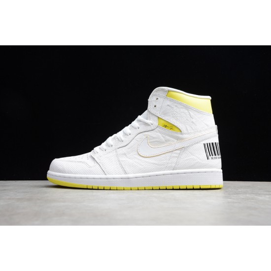 Jordan 1 Retro High First Class Flight 555088-170 Basketball Shoes