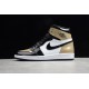 Jordan 1 Retro High Gold Toe 861428-007 Basketball Shoes