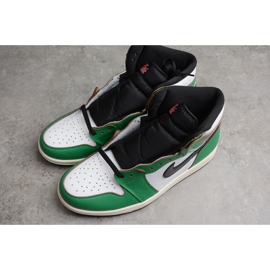 Jordan 1 Retro High Lucky Green DB4612-300 Basketball Shoes